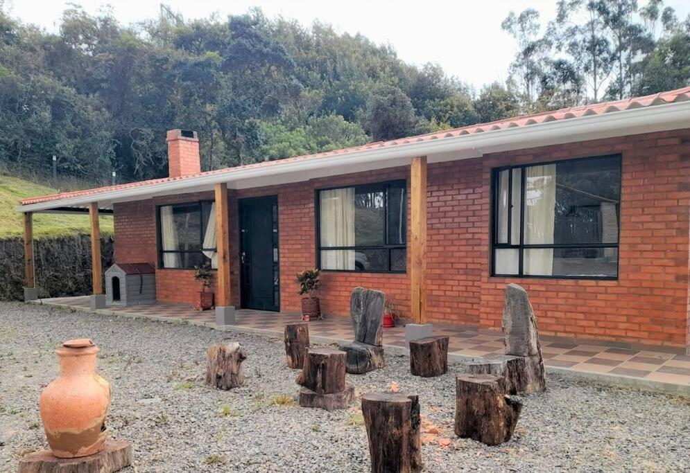 Hermosa Casa Campestre Moderna "Rancho La Marina" Chiquinquira  ภายนอก รูปภาพ